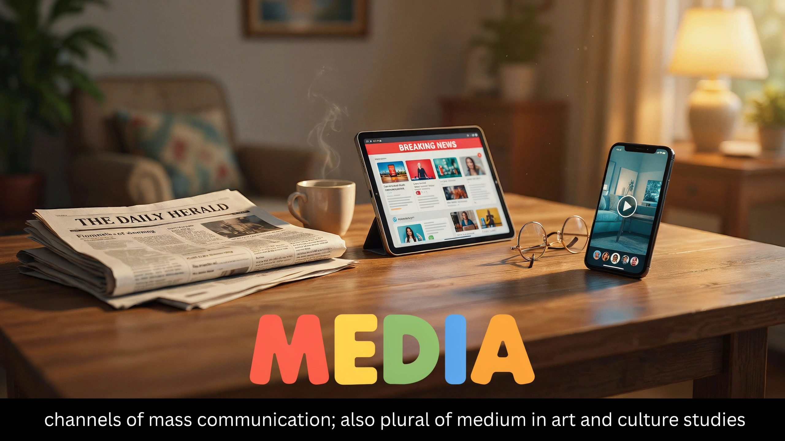 English Illustration for media